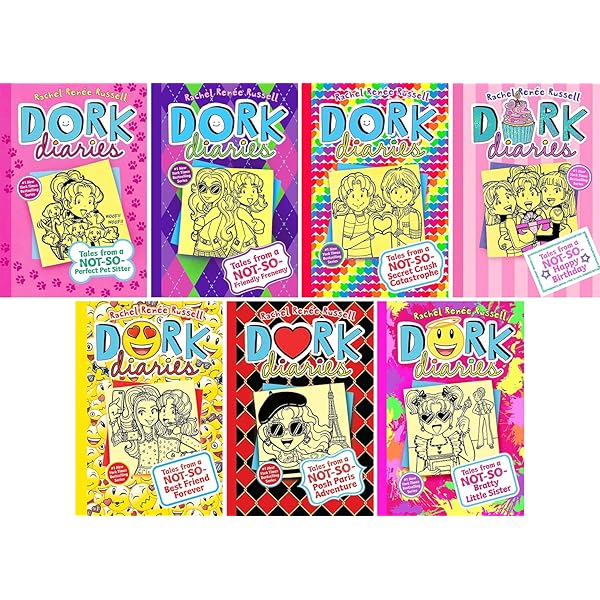 Dork Diaries 18-Book Collection Set with Dork Diaries OMG! and 3.5